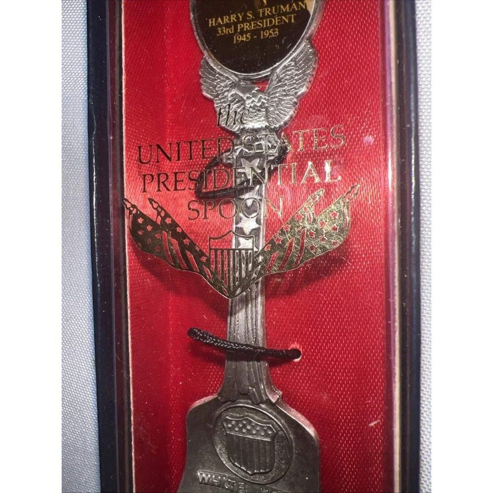 Fort‎ US Presidential Spoons: Harry Truman, Unique Collector Vintage